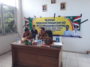 Pemdes Beruge Kirim 20 Kader Desa Ikuti Kegiatan Pelatihan Ketahanan Pangan Dalam Rangka Pencegahan Stunting