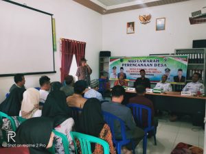 Pemdes Karang Anyar Adakan Kegiatan Penyusunan RKP Desa Tahun 2023