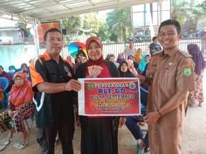 Pemdes Suka Maju Salurkan BLT-DD Tahap III Bulan Juli – September 2022 