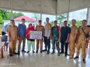 Pemdes TAB Salurkan BLT-DD Tahap III Bulan Juli – September 2022 Sebanyak 111 KPM