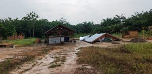 Angin Puting Beliung Porak Porandakan Rumah Warga Desa Sido Mulyo