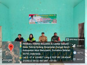Pemerintah Desa Tebing Bulang Adakan Musdes Penyusunan RKPDes Desa Tahun 2023