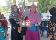 Pemdes Sari Agung Adakan Kegiatan Posyandu Balita Dan Pemberian Makanan Tambahan