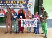 Kades Bandar Tenggulang Salurkan BLT-DD Tahap 1 Bulan Januari-Maret 2023