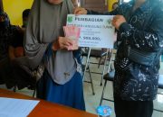 Pemdes Bumi Agung Salurkan BLT-DD Tahap 1 Bulan Januari-Maret 2023 Sebanyak 30 KPM