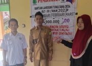 Kades Ringin Agung Salurkan BLT-DD Tahap 1 Januari-Maret 2023 Sebanyak 33 KPM