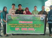 Pemdes Sungai Batang Salurkan BLT-DD Sebanyak 23 KPM Pada Keluarga Kurang Mampu 