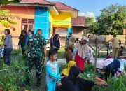 Pemdes Talang Piase Adakan Kegiatan Gotong Royong Bersihkan Sekitaran Kantor Desa