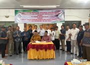 Kepala Desa Beji Mulyo Adakan Kegiatan Penanda Tanganan perjanjian Kerjasama Kemitraan Atau Plasma Pembangunan Dan Pengelolaan Kebun Kelapa Sawit
