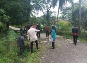 Pemdes Sungai Batang Laksanakan Titik Nol Pembangunan Plat Deuker Dan Pembangunan Jalan Cor Beton Dalam Wilayah Desa