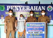 Pemdes Kepayang Salurkan BLT-DD Sebanyak 64 KPM Pada Keluarga Kurang Mampu