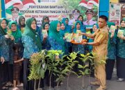 Pemdes Talang Piase Giat Penyerahan Bantuan Program Ketahanan Pangan Nabati Desa
