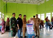 Sebanyak 60 KPM Penerima BLT-DD Tahap II Disalurkan Pemdes Pangkalan Jaya Pada Keluarga Kurang Mampu