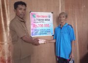 Kades Mekar Jaya Salurkan BLT-DD Tahap 2 Bulan April-Juni Sebanyak 25 KPM Pada Keluarga Kurang Mampu