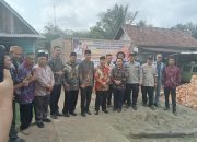 Pemdes Seratus Lapan Sambut Kunker PJ Bupati Muba Dalam Rangka Kegiatan Mengecek Program Bedah Rumah