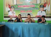 Pemdes Layan Adakan Kegiatan Musyawarah Rencana Kerja Pemerintahan Tahun 2024