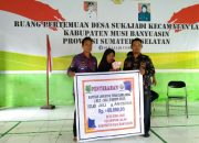 Pemdes Suka Jadi Salurkan BLT-DD Tahap III Bulan Juli Dan Agustus 2023 Sebanyak 24 KPM Pada Keluarga Kurang Mampu