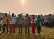 Pemdes Beji Mulyo Dalam Memyambut HUT RI Ke 78 Adakan Kegiatan Jalan Santai Bersama Warga Desa