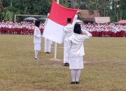 Desa Lubuk Harjo Memperingati HUT RI Ke-78 Laksanakan Upacara Bendera 17 Agustus