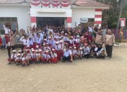 Pengibaran Bendera Merah Putih Desa Talang Buluh Dalam Rangka Upacara Bendera Memperingati HUT RI Ke-78 Tahun