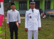 Memperingati HUT RI Ke 78 Pemdes Jaya Agung Laksankan Upacara Bendera