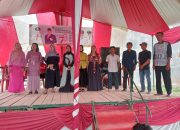Pemdes Karang Agung Dalam Memeriahkan HUT RI Ke 78 Tahun Adakan Berbagai Perlombaan Salah Satunya Lomba Karoke