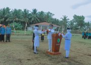 Memperingati HUT RI Ke 78 Pemdes Mekar Jaya Laksanakan Upacara Bendera