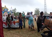 Memeriahkan HUT RI Ke 78 Tahun Pemdes Berlian Jaya Adakan Kegiatan Karnaval Keliling Desa