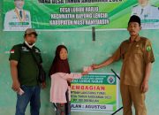 Pemdes Lubuk Harjo Salurkan BLT-DD Tahap III Bulan Juli, Agustus Dan September 2023 Sebanyak 34 KPM Pada Keluarga Kurang Mampu
