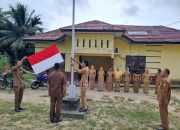 Pemdes Lubuk Bintialo Laksanakan Apel Pagi Rutin Setiap Hari Senin