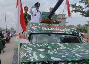 Memeriahkan HUT RI Ke 78 Tahun Pemdes Suka Jadi Adakan Kegiatan Karnaval Keliling Desa