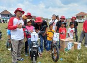 Memeriahkan HUT RI Ke 78 Tahun Pemdes Teluk Kijing II Adakan Perlombaan Sepeda dan Sepeda Motor Santai Berhadiah Motor NMX