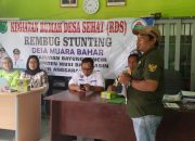 Pemdes Muara Bahar Mengikuti Pelatihan Rembuk Stunting Dan RDS