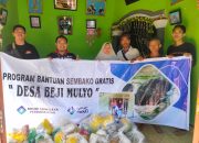 Pemdes Beji Mulyo Bersama PT. BSPC Batubara Bagikan Sembako Gratis
