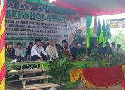 Pemdes Sri Gading Bersama Pemuda Ansor Adakan Kegiatan Bersholawat Dalam Rangka Rutinan Triwulan PAC Dan Ranting GP Ansor Se-Kecamatan Lalan