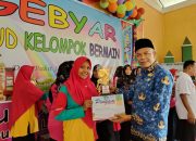 Gebyar Paud KB Tingkat Kecamatan Sungai Lilin di Desa Bukit Jaya