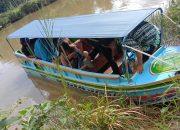 Kades Dan Warga Mulya Jaya Bersyukur Adanya Speedboat Milik Desa Gratis