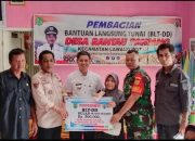 Kades Rantau Panjang Salurkan BLT-DD Periode IV Bulan Oktober-Desember 2023 Sebanyak 27 KPM Pada Keluarga Kurang Mampu