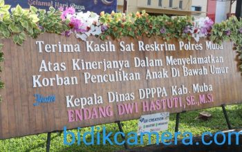 Apresiasi kinerja Unit PPA POLRES MUBA Banjir ucapan selamat