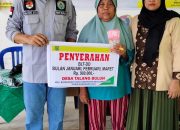 Pemdes Talang Buluh Salurkan BLT-DD Tahap I