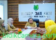 PJ Bupati Muba,Sidak kantor DISKOP & UMKM