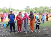 Pemdes Dan TP-PKK Desa Bukit Jaya Adakan Kegiatan Rutin Senam Sehat