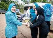 Pemdes Langkap Sambut Kunker Ibu Pj Ketua TP-PKK Muba Dalam Rangka Pembinaan Pola Asuh Anak Dan Remaja