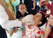 Pemdes Tanjung Durian Laksanakan Imunisasi PIN Polio Tahun 2024