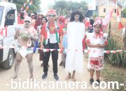 Memeriahkan HUT RI Ke 79 Tahun 2024 Pemdes Rejo Sari Adakan Kegiatan Jalan Sehat Dan Karnaval