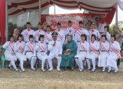 Pemdes Berlian Jaya Laksanakan Upacara Pengibaran Bendera Merah Putih Dalam Rangka Memperingati HUT RI ke 79 Tahun