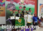 Muba raih 8 medali di Piala Pangdam,salah satu atlet berasal dari polres Muba.