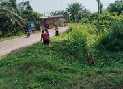 Pemdes Tanjung Durian Adakan Kegiatan Gotong Royong Jum’at Pagi