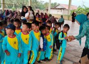 TP-PKK Desa Sri Gading Adakan Kegiatan Posyandu Balita Dan Pembagian Makanan Tambahan