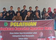 Pemdes Mekar Jaya Laksanakan Kegiatan Pelatihan Peningkatan Kapasitas Aparatur Pemerintah Desa